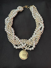 Load image into Gallery viewer, Twisted Pearl Necklace
