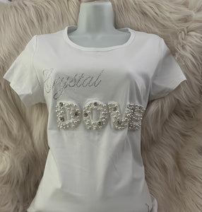 Crystal DOVE Pearl Shirt