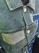 Load image into Gallery viewer, Founders&#39; Denim Bling Jacket
