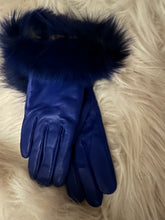 Load image into Gallery viewer, Fur Leather Gloves
